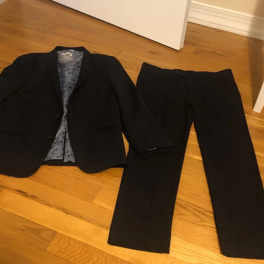 Appaman navy Boys' Suit Jacket and Pants Set boys size 12